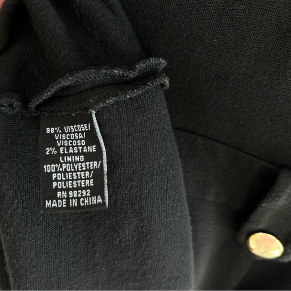 Tibi ~ Bow Accent Black XS Mini Dress - Picture 4 of 6